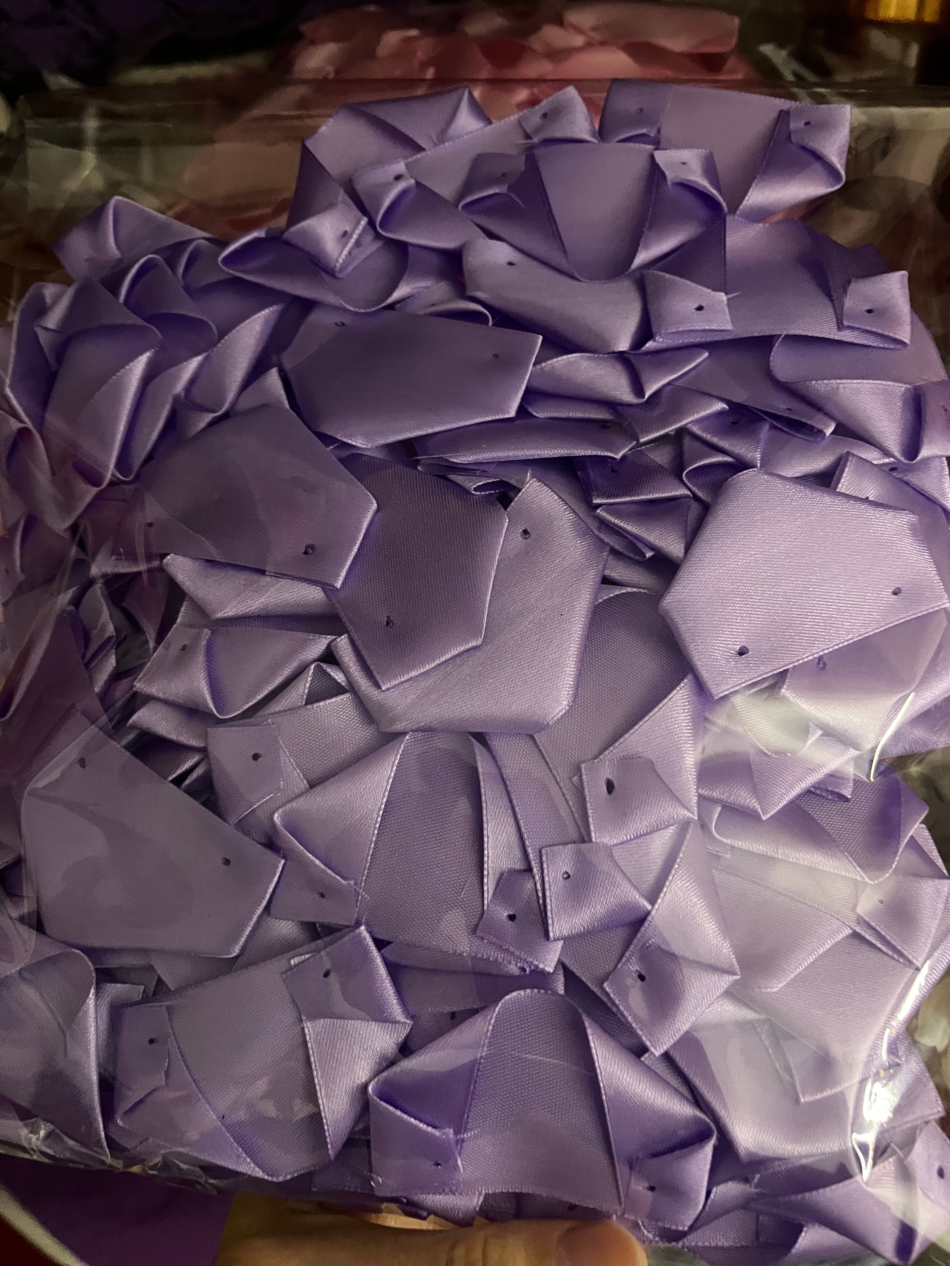 A bag of Ribbon Rose Petals (Count of 150)